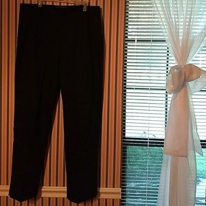 Dress pants zip on the side